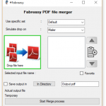 PDF Merger - Fabreasy PDF Creator